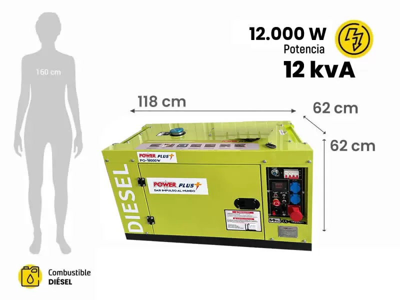 generador diesel con entrega inmediata
