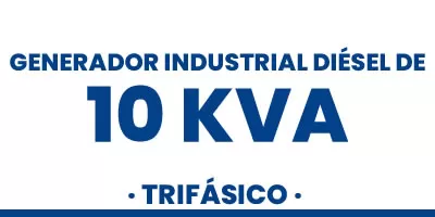 GENERADOR DIÉSEL DE 10 KVA TRIFÁSICO — Go Power • Herramientas y Maquinas Industriales