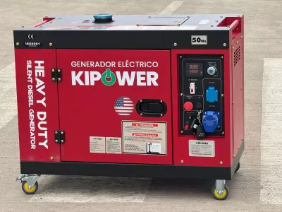 Generador Eléctrico Diésel 10.000 W — Go Power • Herramientas y Maquinas Industriales