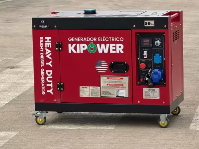Generador Eléctrico Diésel 10kvA monofásico — Go Power • Herramientas y Maquinas Industriales