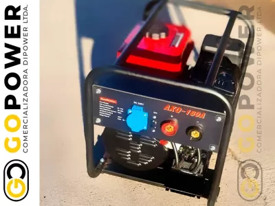 motosoldadora 160 Amperes profesional — Go Power • Herramientas y Maquinas Industriales